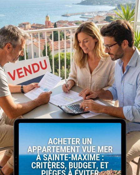Acheter un appartement avec vue mer à Sainte Maxime : critères, budget et pièges à éviter
