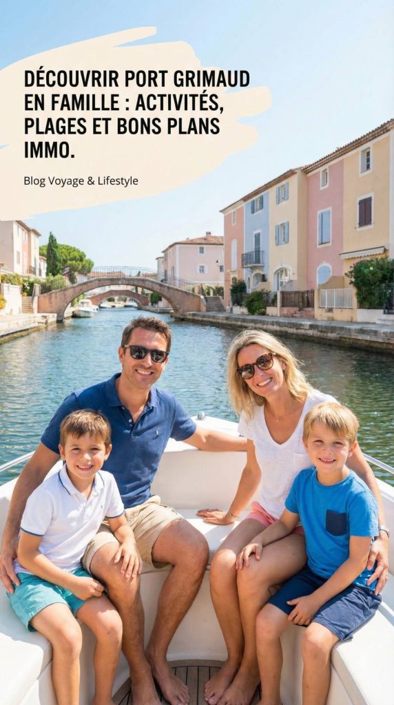 Découvrir Port Grimau en famille : idées d’activités, plages et bons plans immo
