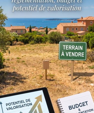Acheter un terrain constructible à Sainte Maxime : réglementation, budget et potentiel de valorisation